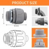 3/4 Inch Liquid Tight Connector PVC Electrical Conduit Fittings Straight