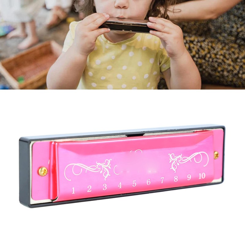 Harmonica, Professional Standard Harmonica with 10 Holes with 20 Melodies