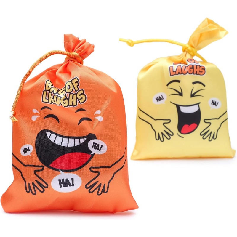 Bag of Laughs | Hilarious Squeeze Toy with Laughing Sounds