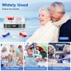 K&FCOPTEE In-Ear Invisible Digital Hearing Aids For Adults Rechargeable With