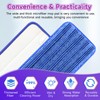 8 Pack Reusable Mop Pads Compatible for Swiffer PowerMop,Microfiber Mop