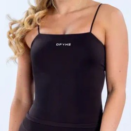 Dfyne Top Deportivo Longline Con Tirantes Para Yoga Y Fitnes