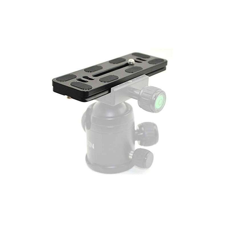 PU-120 Quick Release Plate Aluminium Compatible with ARCA-Swiss Benro Adapter