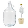 North Mountain Supply 5 Liter (1.32 Gallon) Italian Glass Jug