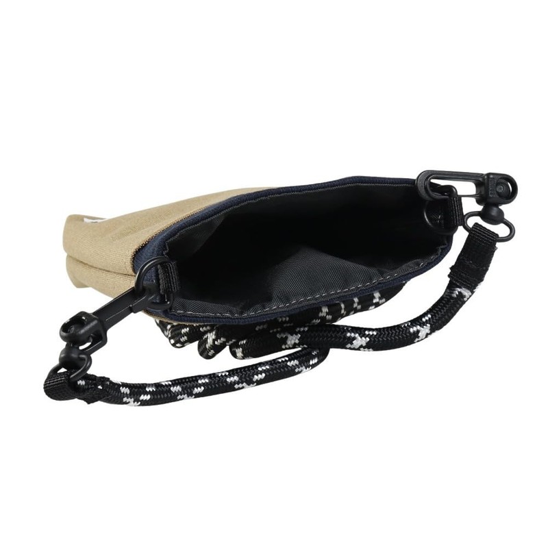 Chums Bag Rope Shoulder Pouch Sweat Nylon, navy/beige