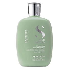 Alfaparf Milano Semi Di Lino Scalp Renew Low Shampoo for Thinning Hair - Sulfate Free Shampoo - Strengthens, Re-densifies and Stimulates Hair Fiber - Professional Salon Quality - 8.45 Fl Oz