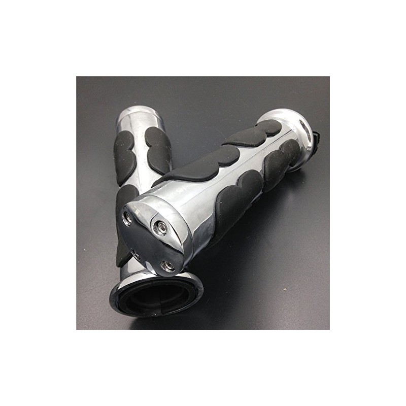Motorcycle Flame Hand Grip For Yamaha Road Star Silverado Mmltd