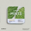 Simply Mints | Caffeinated Breath Mints- Awaken (Caffeine + Peppermint
