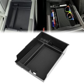 x xotic tech Center Console Organizer Tray Compatible with Hyundai Palisade 2023 2024 2025 Accessories, ABS Armrest Secondary Storage Box with Coin Holder