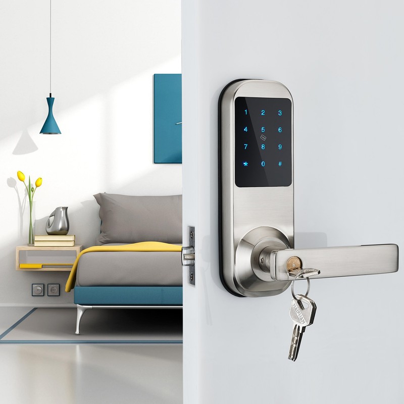 HAIFUAN M10 V2.0 Bluetooth Digital Door Lock, Unlock with Code,