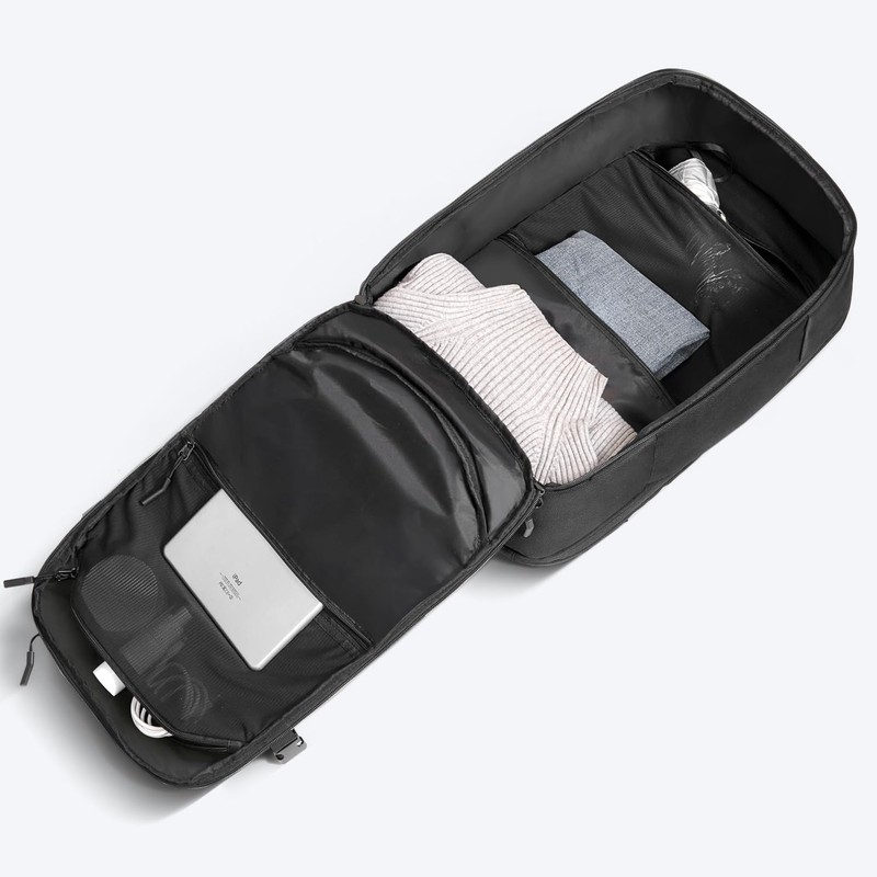 GHERSON Travel Laptop Backpack, TSA Friendly Flight Approved Carry-on Luggage,Water-resistant