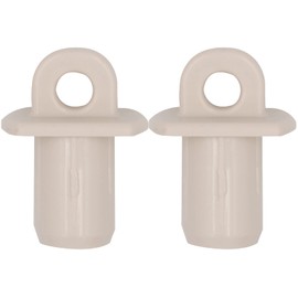 Lihopefe Universal Replacement Mounting Brackets of Exterior Sun Shades Roller up Blinds,Indoor/Outdoor (Beige, End Cap)