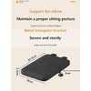Foldable Armrest Desk Mount - Metal Support + Cushioned Pad