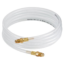 PrimeWeld Argon/Inert Gas Hose 30" Reinforced Clear Line With 5/8-18 Fittings