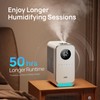 Dreo Humidifiers for Bedroom, Top-filled Smart Quiet Cool Mist Humidifiers