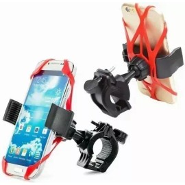 Mayoreo 20pz Soporte Porta Celular Con Liga Motocicleta Bici