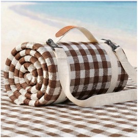 Waterproof Beach Blanket Picnic Outdoor Camp Mat Rug Towel Family Trip Essentials Summer Vacation Must Have Travel Accessories Lake Day Necessities Stuff Thing Need Gear Gift Item Gadget 2026