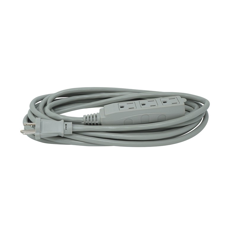 Woods Light Duty Extension Cord, 20Ft, 16 Gauge, 3 Conductor,