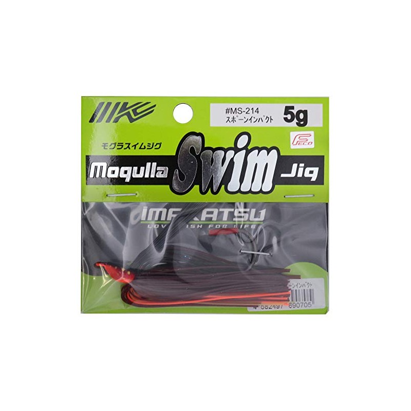 IMAKATSU #MS-214 Spawn Impact Lure, Moglas Gym Jig, 0.2 oz