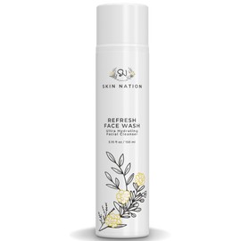 Face Wash - Facial Cleanser Organic  Natural Ingredients - Anti Aging, Foaming, Deep Cleans  Moisturizes with Aloe Vera, Vitamin E, Jojoba Oil,...    