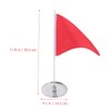 Gatuida 1 Set Golf Practice Flag Golf Hole Cup Tray
