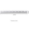 STARIBS 12-1/2 Inch Planer Blades for DW733, HSS Replacement Knives