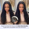 MOMOSHERO Water Wave Closure 20 Inch 2x6 HD Lace Closure