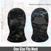 SHSHbuy Balaclava, Camo Face Mask, Ski Mask, Motorcycle Mask, Neck