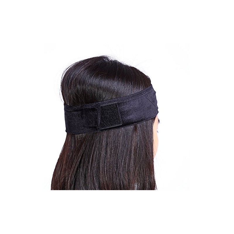 Banda para el Cabello Peluca Grip Terciopelo Ajustable Flexible Sujetar