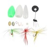 Fly Hook Throwing Set Simulation Fishing Lures Bait Kit with