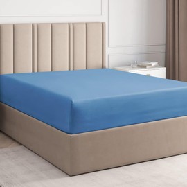 CGK Unlimited King Size – Sábana de Cajón Ajustable – Sábana de Cajón Ajustable para Colchón – Se Adapta Perfectamente – Sábana Suave Sin Arrugas – Solo 1 Sábana de Cajón