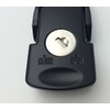 3" Draw Latch for Saddlebags, Trunk, Toolbox, Black with Lock
