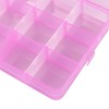 NGOSUET Pack of 12 15 Grid Universal Sorting Boxes, Transparent