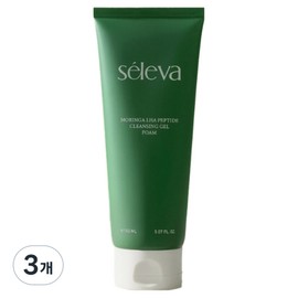 Celeba Non-irritating Acne Cleansing Gel Improves Sebum Severity + 7 Types Clinically Confirmed Dermatology Sensitive Skin Moisture Hypoallergenic Moringa Foam Cleansing, 3 Pieces, 150ml / 셀레바 무자극 여드름 클렌징젤 피지 중증도+7가지 개선 임상 확인 피부과 민감 피부 수분 저자극 모링가 폼클렌징, 3개, 150ml