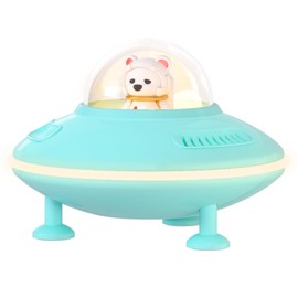 Mini Bluetooth Speaker, Bluetooth Speaker with Lights,Small Speakers Bluetooth Wireless for Cute Room Decor, Bluetooth 5.4, USB Disk&AUX&TF-Card Input, Gifts for Teen Girls Boys Teen Gifts - Blue