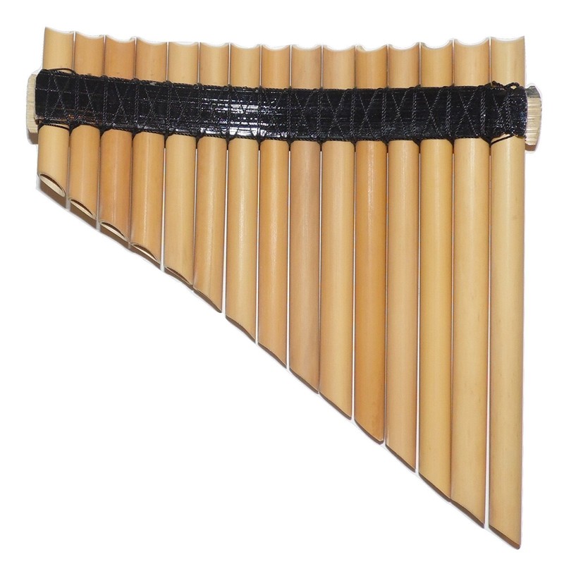 Beginners Set Bamboo Tunable Pan Flute + Case + Guide