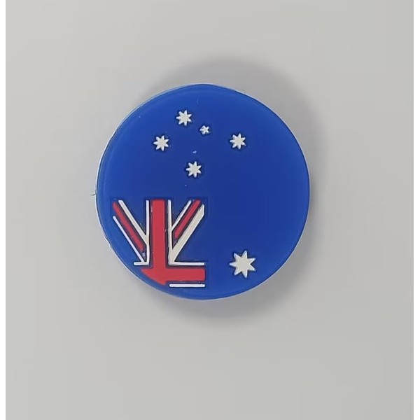 Jinshining Flag of Australia Flag Emoji Tennis Racket Vibration Dampener