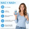 NAC N-Acetyl Cysteine with NAD+ 1200mg - 120 Capsules