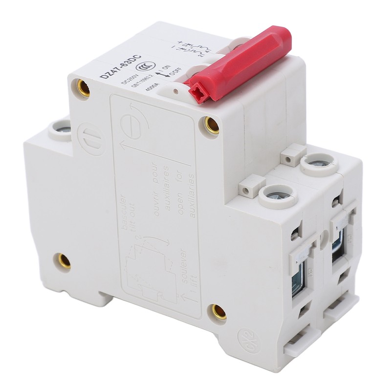 Circuit Breaker 2P Photovoltaic PV DC 4000A Breaking Capacity for