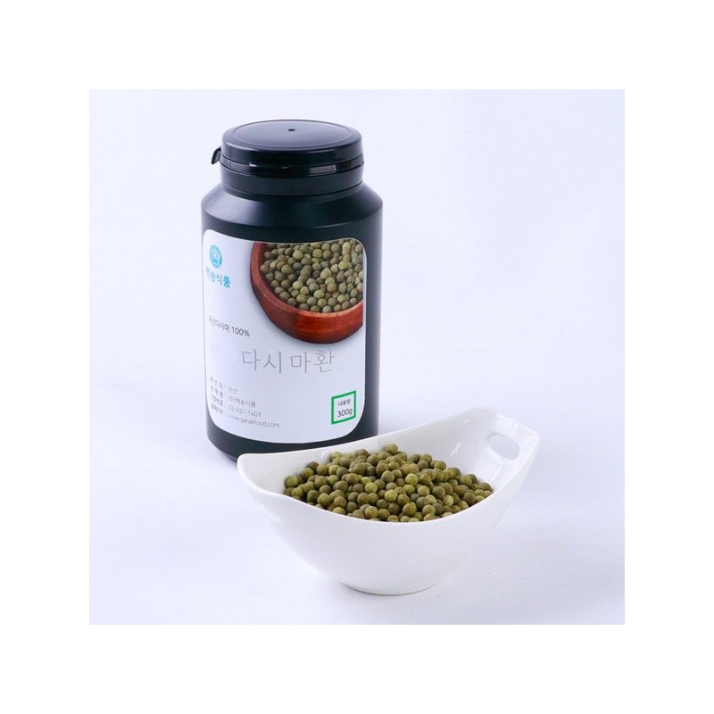 Baeksong Food 청정 완도 다시마환 300g(플라스틱 용기) Clean Wando Seaweed