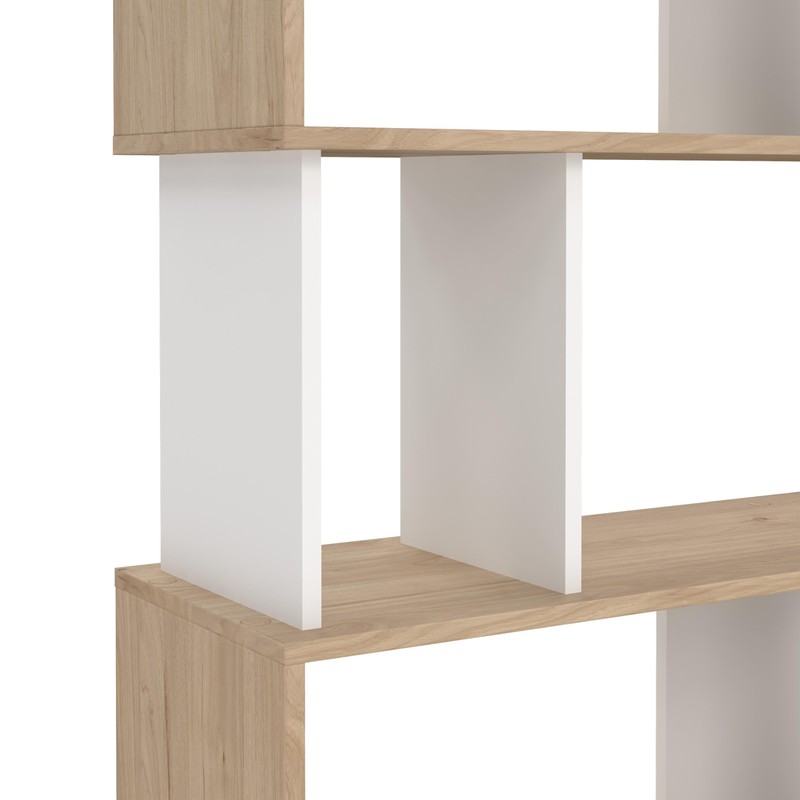 Tvilum Maze Modern Bookcase, Display Shelf and Decorative Room Divider