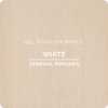 General Finishes Oil Base Gel Stain, 1 Half-Pint, White