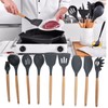 9Pcs set Silicone Kitchenware Kit NonStick Cooking Utensils Baking Tool