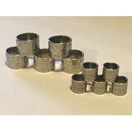 Decoy Outdoors 10 (Ten Bands) - (5) Duck Leg Bands and (5) Goose Leg Bands, Add to Your Duck Call Lanyard or Mount