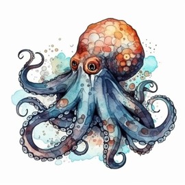 Octopus Vinyl Decal Sticker for Car, Laptop, Tumbler, More. #005847