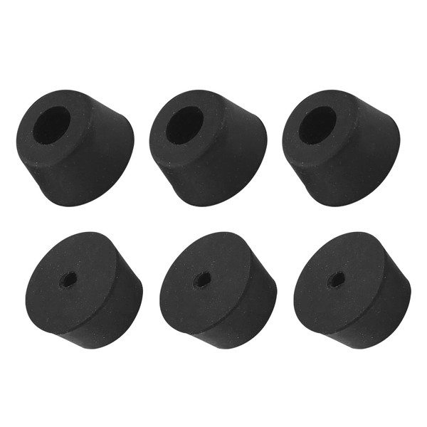METALLIXITY 6pcs Rubber Bumper Feet 21x12mm Round Leg Pads Floor