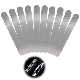 TVETE Steel Plate, Magnetic Adsorption, Iron Plate, Magnetic Adsorption, 10 Pieces, 430 Stainless Steel, DIY Steel, Plate, Steel Sheet, Magnetic Plate, Strong Metal Plate, Refrigerator, Bulletin