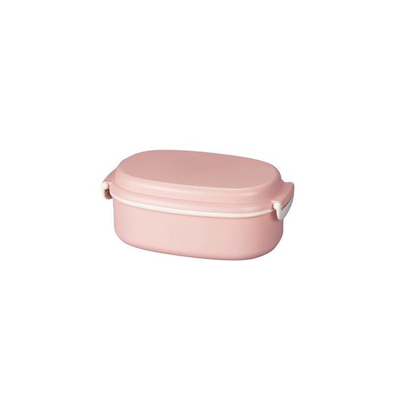 Tatsumiya 730 30559 Quick Washable Lunch Box, Premium Smoky Pink