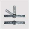 ANTEISI 2PCS Adjustable Angle Hinge，Sofa Bed Hinges，DIY Furniture Hinges，Sofa/Bed/Recliner Gear