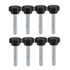 uxcell M6 x 40mm Male Thread Knurled Clamping Knobs Grip